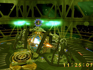 3D Alien Clock screensaver screenshot